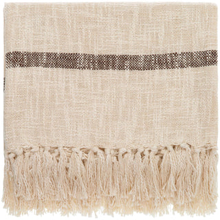 Soft and luxurious Briar Throw BIR-1003 in a warm, earthy color palette