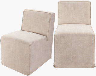 Aurelia Dining Chair Set featuring a modern design with sleek lines and comfortable seating 