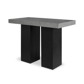  Modern Lithic Bar Table with minimalist design and clean lines 