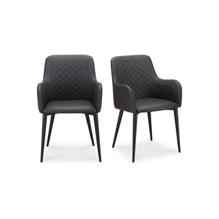 Cantata Dining Chair Vegan Leather-Set Of Two