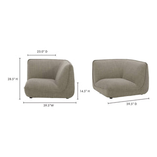 Zeppelin Corner Chair  KQ-1012