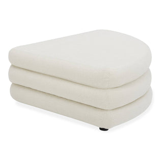 Lowtide Curved Ottoman