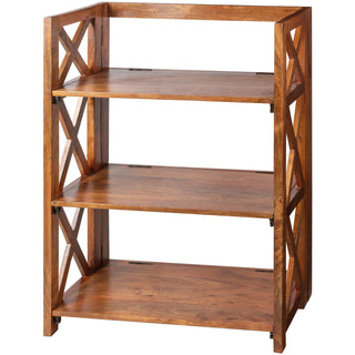 Modern black Mombasa Bookcase with adjustable shelves and sleek design