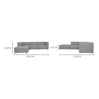 Lyric Dream Modular Sectional Left