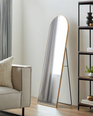 Aranya Full Length Mirror RAY-013, a sleek and elegant standing mirror for modern interiors