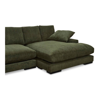 Plunge Green Sectional